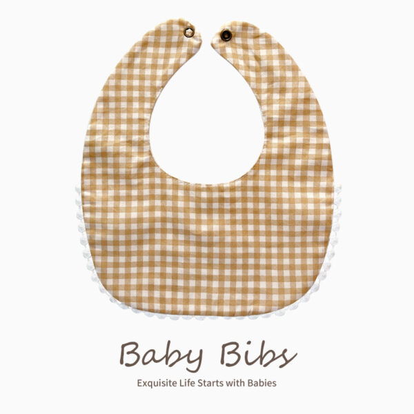 Baby Organic Cotton Bibs 6 Layers Water Absorption Baby Bib-6