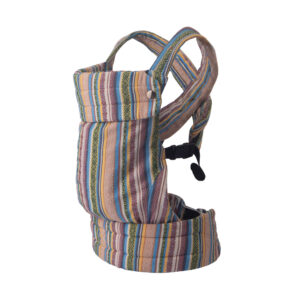 Ethnic Style Colorful Cotton Front and Rear Baby Carrier-1