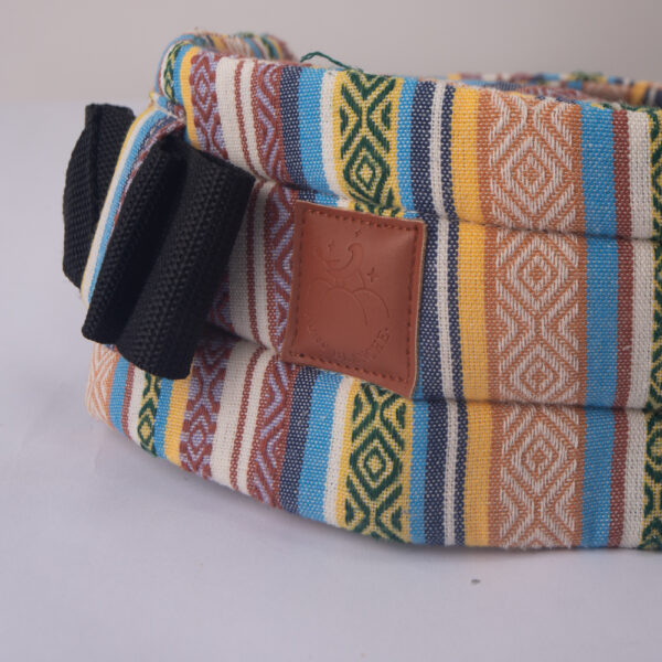 Ethnic Style Colorful Cotton Front and Rear Baby Carrier-4