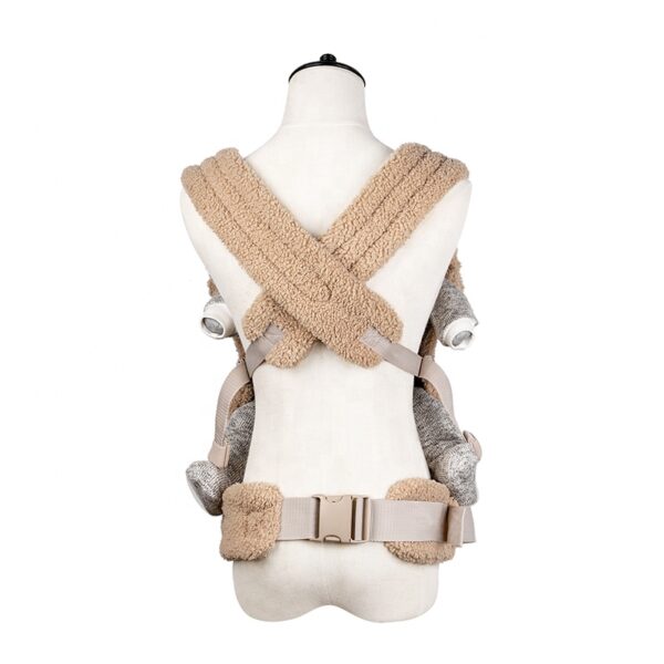 Fleece Baby Carrier Kangaroo Ergonomic Baby Carrier 3 in 1-2