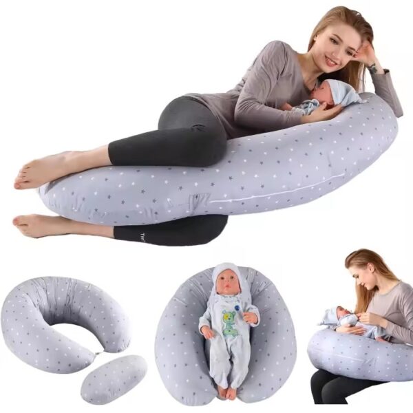 Multifunction Pregnancy Pillow and Breastfeeding Pillow-3