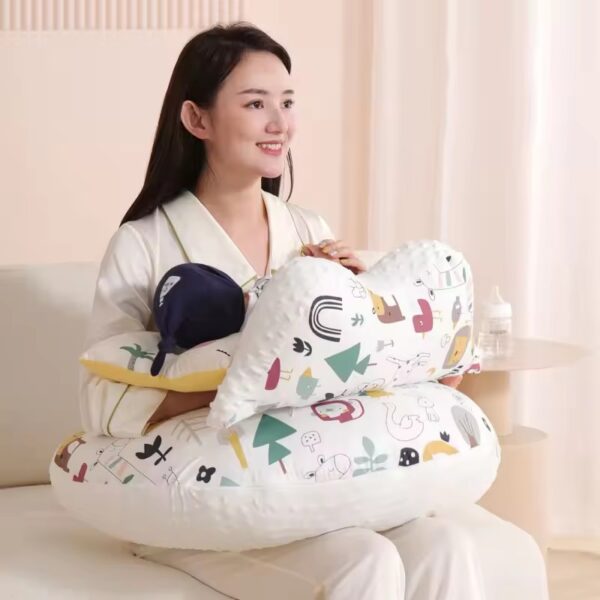 Newborn Care Support Maternal Twins Breastfeeding Pillow-2