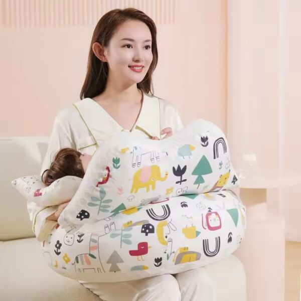 Newborn Care Support Maternal Twins Breastfeeding Pillow-5