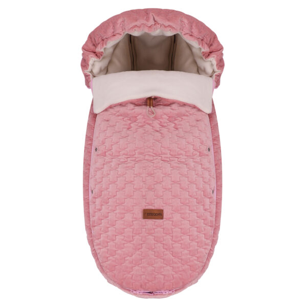 Velvet footmuff fleece winter pram stroller sleeping bag-1