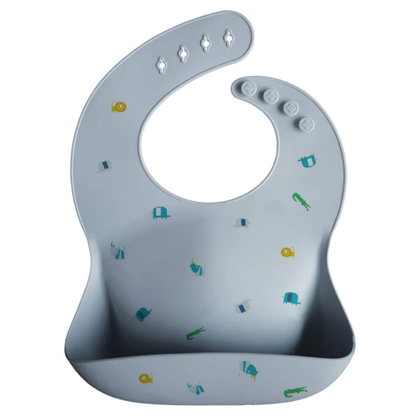 Wholesale Baby Drooling Bib Silicone Waterproof Kids Bibs-2