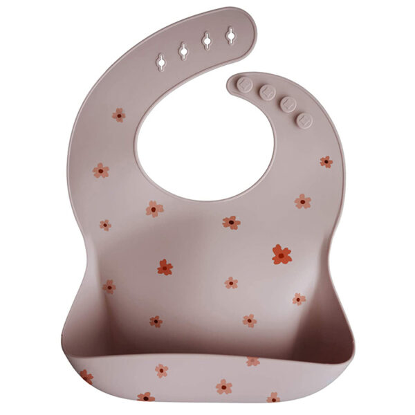 Wholesale Baby Drooling Bib Silicone Waterproof Kids Bibs-3