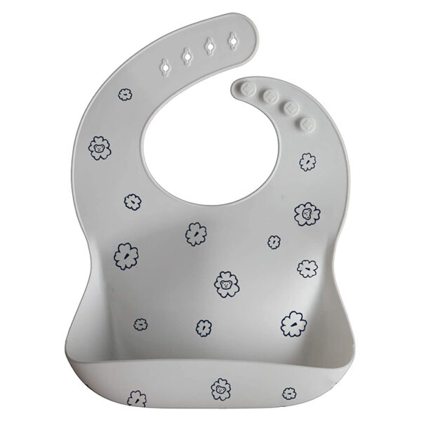 Wholesale Baby Drooling Bib Silicone Waterproof Kids Bibs-4