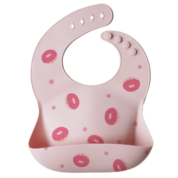 Wholesale Baby Drooling Bib Silicone Waterproof Kids Bibs-5