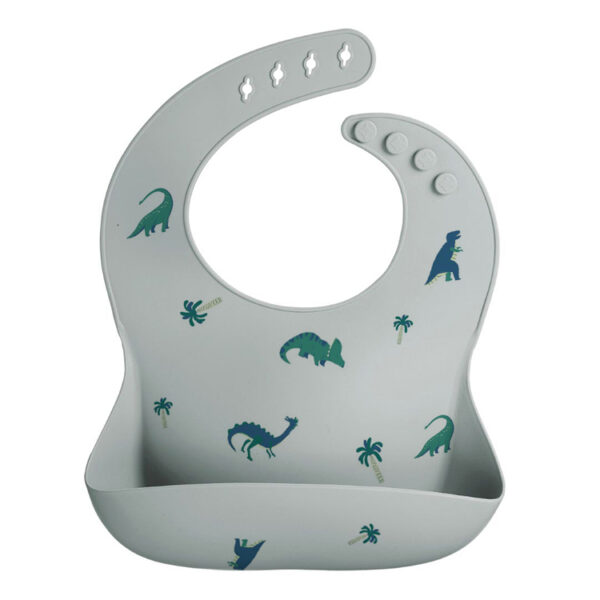 Wholesale Baby Drooling Bib Silicone Waterproof Kids Bibs-6