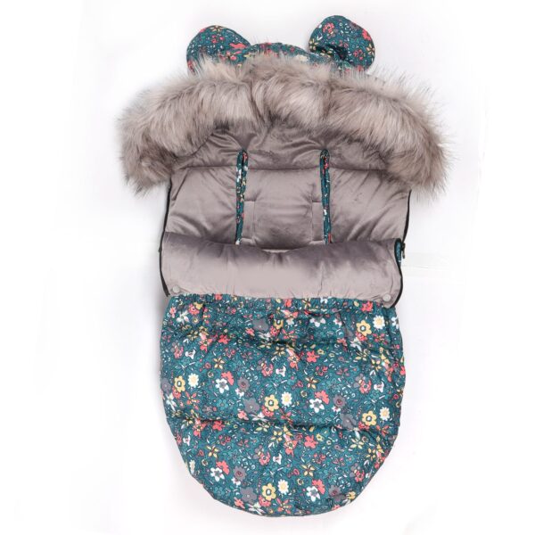 Winter waterproof footmuff fleece infant baby sleeping-1